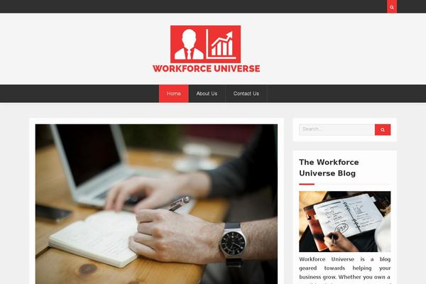LightWord theme site design template sample