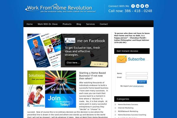 Thesis 1.8 theme site design template sample