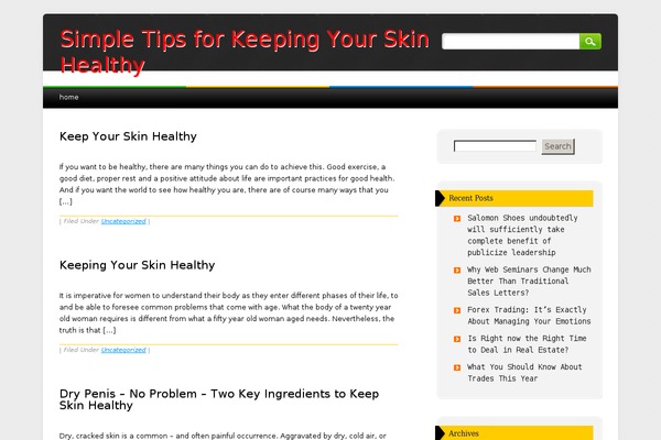 Arb theme site design template sample