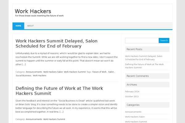 Iconic One theme site design template sample