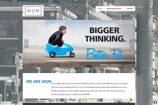 Genius theme site design template sample