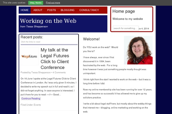 Site using Headway-utility-block plugin