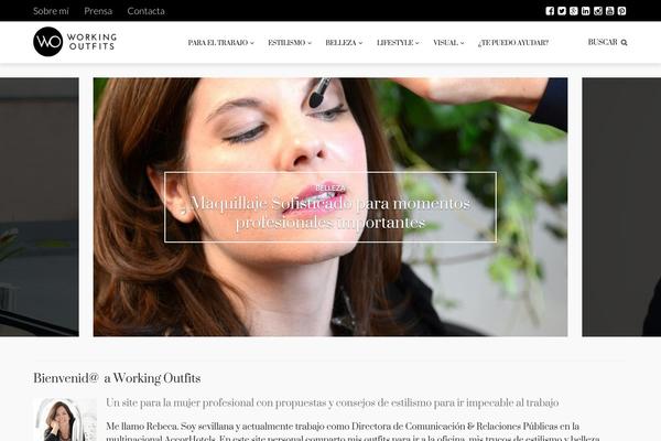 unPress theme site design template sample