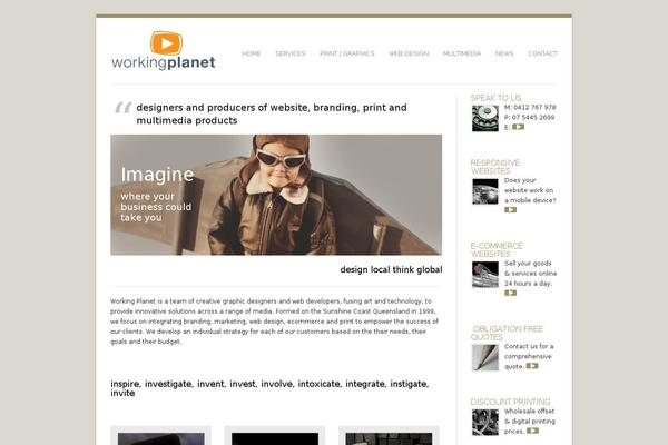 Propulsion theme site design template sample