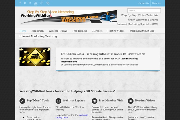 Site using Hybridconnect plugin