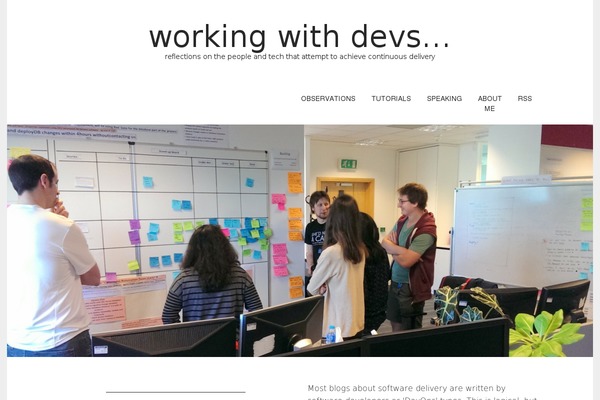 Matheson theme site design template sample