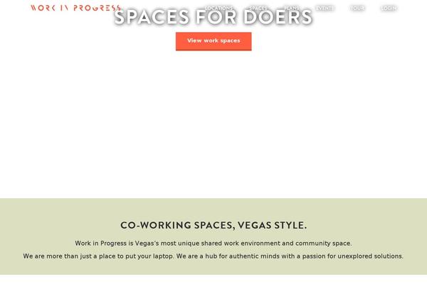 workinprogress.lv site used Wip