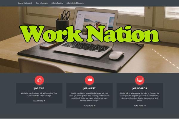 Unconditional theme site design template sample