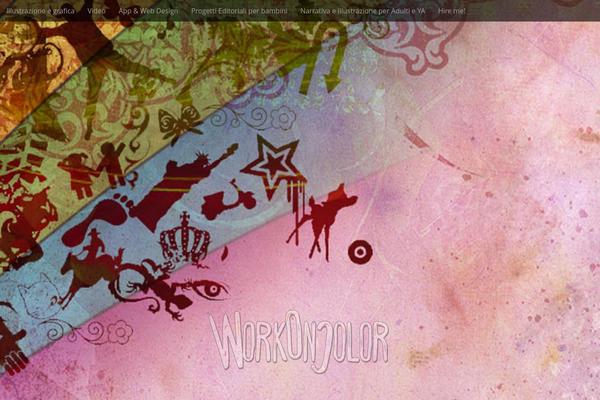 Sparkling-child theme site design template sample