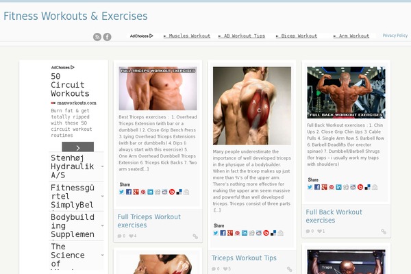 Pinfinity theme site design template sample