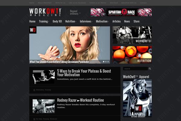 Website theme site design template sample