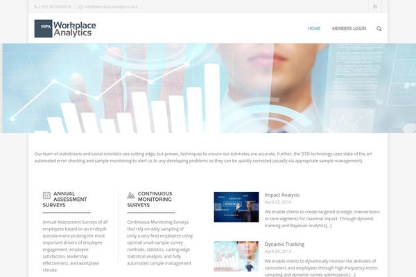 Durus theme site design template sample