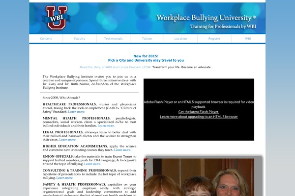 workplacebullyinguniversity.com site used Starkers