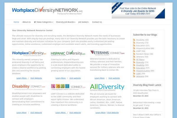 Network theme site design template sample