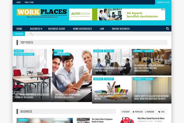 Newscode theme site design template sample
