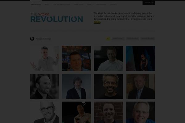 workrevolution.org site used Yin & Yang