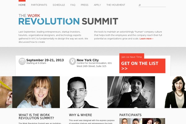 Event Manager theme site design template sample