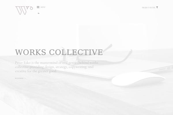 workscollective.com site used Roua