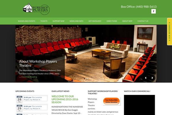 Outreach Pro theme site design template sample