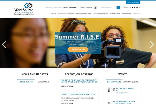 Site using RP Post Nav plugin
