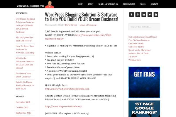 Eleven40 Pro theme site design template sample