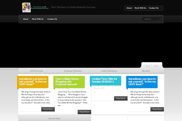 Site using Elegantbuilder plugin