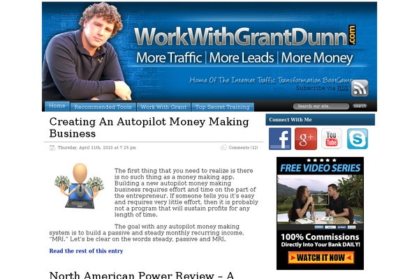 Site using CommentLuv plugin