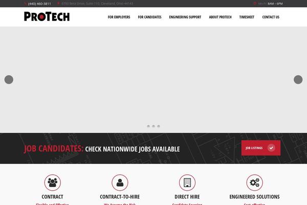 workwithprotech.com site used Fix-ride