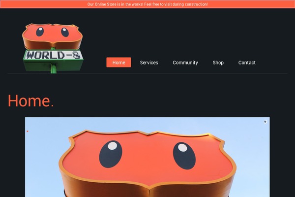 Jupiter theme site design template sample
