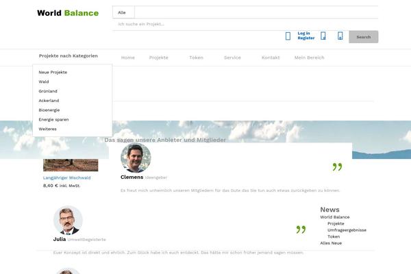 Site using Wc-frontend-manager plugin
