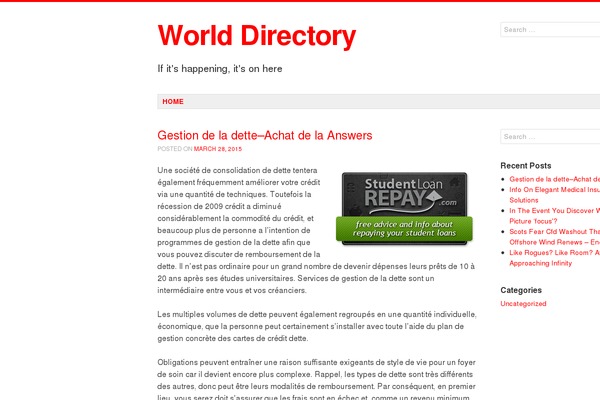 Debut theme site design template sample