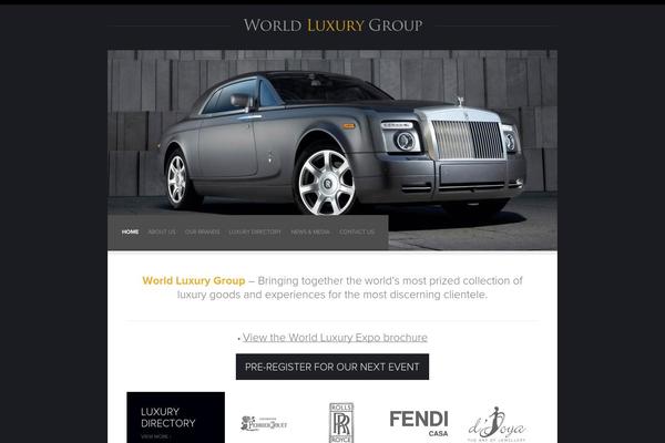 Blackair theme site design template sample