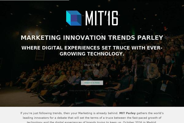 Gather theme site design template sample