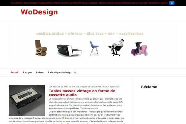 Canard theme site design template sample
