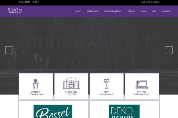 Allston theme site design template sample