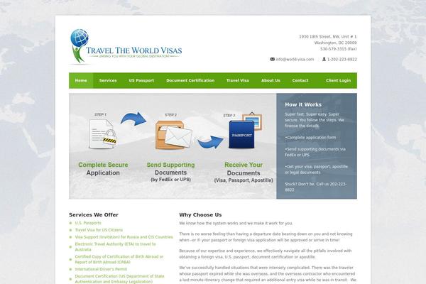 Centum theme site design template sample