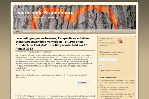 Weaver theme site design template sample