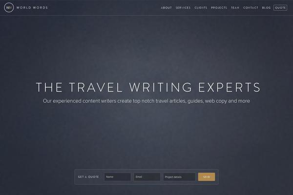 Site using Twiget Twitter Widget plugin