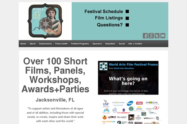 Site using iFeature Slider plugin