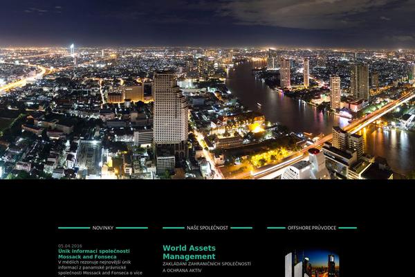 worldassets.cz site used Wam
