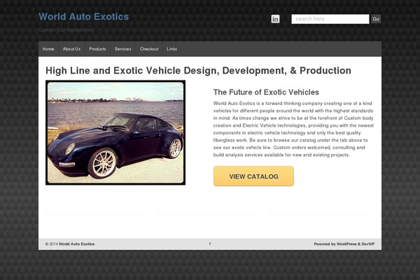 Shell Lite theme site design template sample