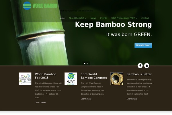Green Earth  V1-05 theme site design template sample