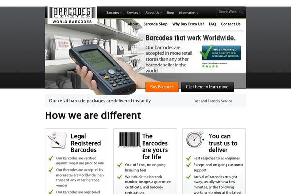 barcodesltd WordPress theme, websites list used barcodesltd theme barcodesltd theme websites examples