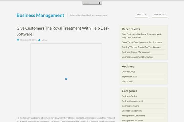 WEN Business theme site design template sample