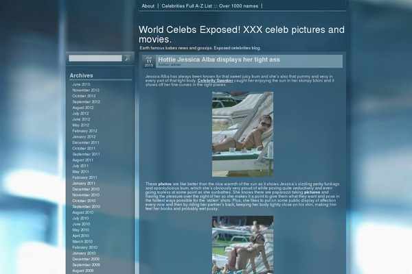 worldcelebs.net site used Blue-diffusion
