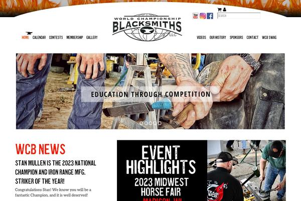 worldchampionshipblacksmiths.com site used Wcb