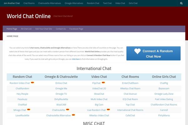 Hueman theme site design template sample