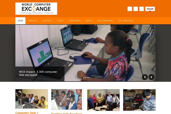 Outreach Pro theme site design template sample