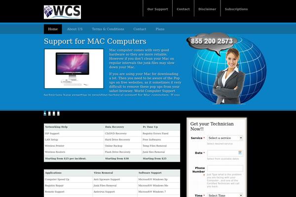 Appointment theme site design template sample