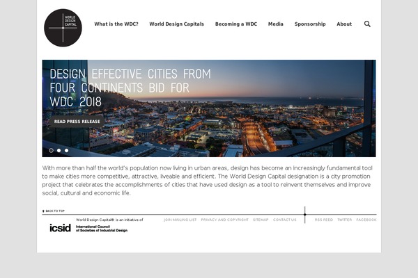 wdc theme websites examples